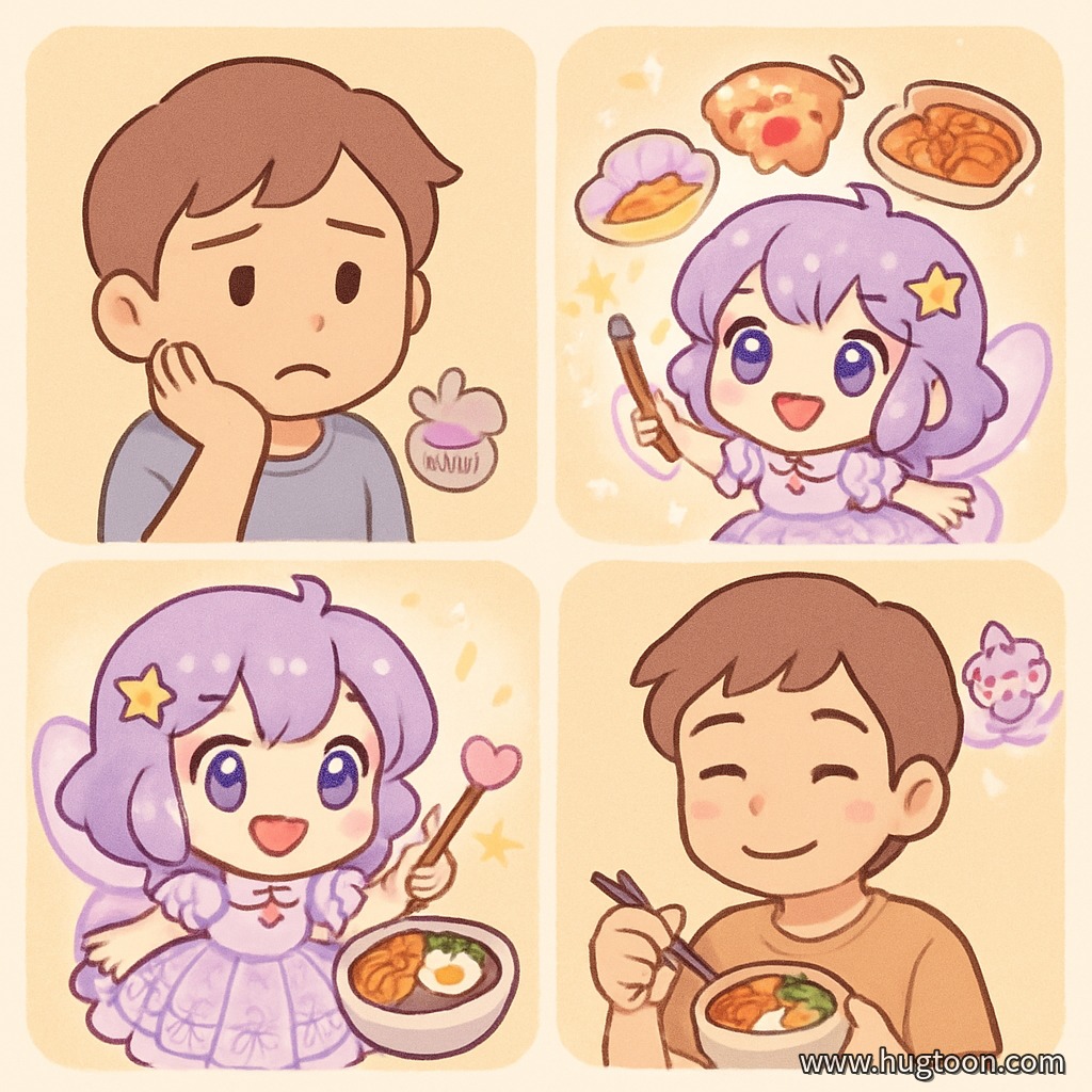 🍱 런치툰: 비빔밥