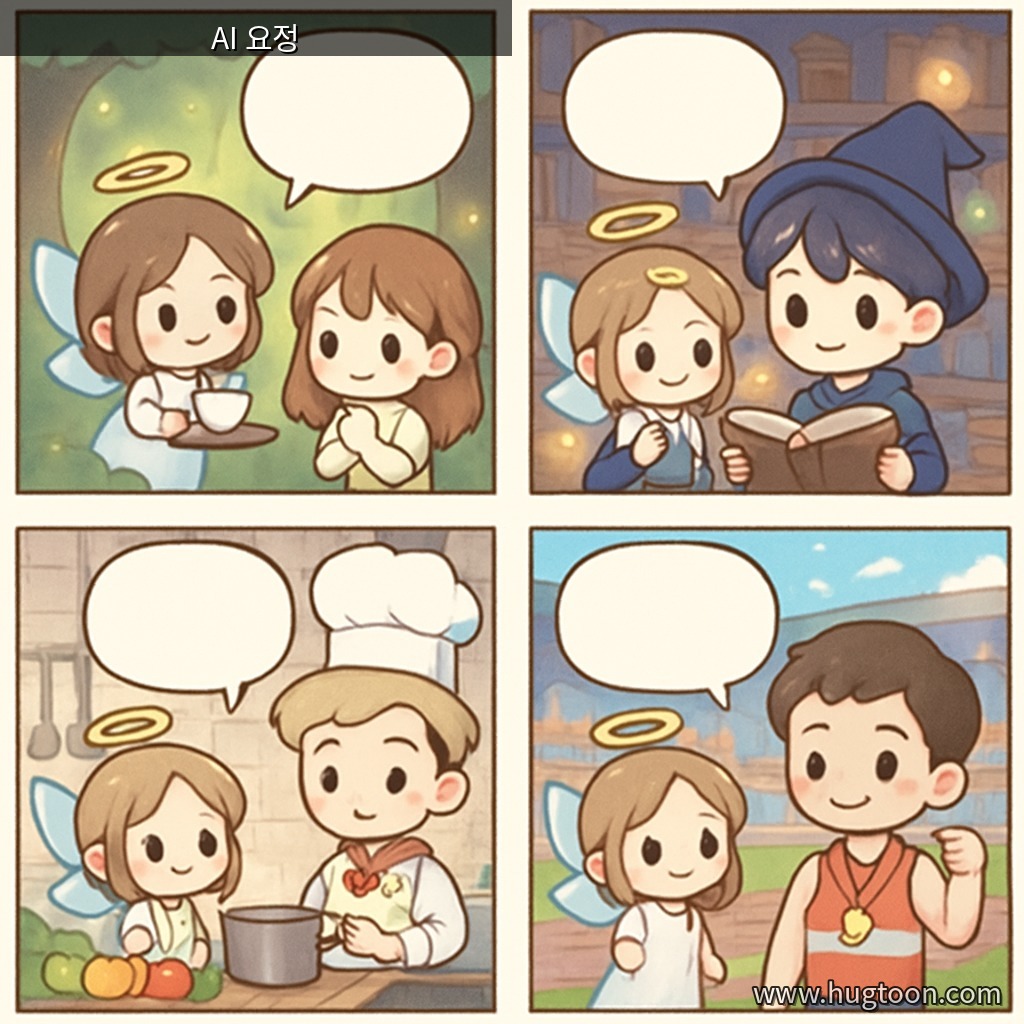 마법의 카페 요정