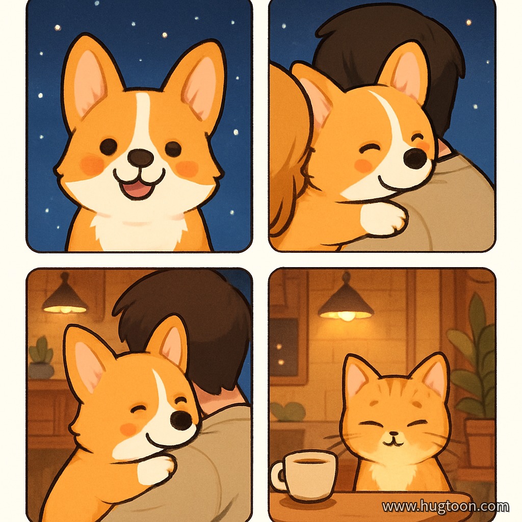 별빛 카페의 고양이